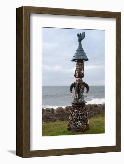 Flight of Fancy by the Sea Near Elie, East Coast, Fife, Scotland, United Kingdom, Europe-James Emmerson-Framed Photographic Print