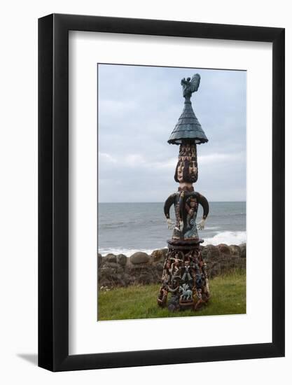 Flight of Fancy by the Sea Near Elie, East Coast, Fife, Scotland, United Kingdom, Europe-James Emmerson-Framed Photographic Print