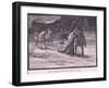 Flight of Matilda from Oxford Castle Ad 1142-Charles Ricketts-Framed Giclee Print