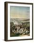 Flight of Napoleon I (1769-1821) Battle of Waterloo, 18th June 1815, 1816-Johann Lorenz Rugendas-Framed Giclee Print