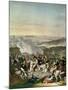 Flight of Napoleon I (1769-1821) Battle of Waterloo, 18th June 1815, 1816-Johann Lorenz Rugendas-Mounted Giclee Print