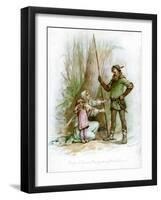 Flight of Queen Margaret and Prince Edward, 1897-Frances Brundage-Framed Giclee Print