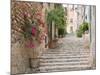 Flight of Steps in the Heart of the Village Fornalutx Near Soller, Mallorca, Balearic Islands, Spai-Ruth Tomlinson-Mounted Photographic Print