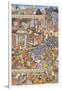 Flight of Sultan Bahadur During Humayun's 1535 Campaign in Gujarat, c.1590-Dharmdas-Framed Giclee Print
