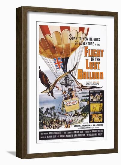 Flight of the Lost Balloon, 1961-null-Framed Art Print