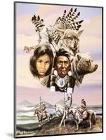 Flight of the Tribe-Unknown ampel-Mounted Art Print