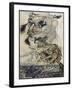 Flight of Witches-Arthur Rackham-Framed Art Print