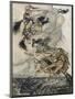 Flight of Witches-Arthur Rackham-Mounted Art Print