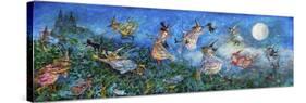 Flight of Witches-Bill Bell-Stretched Canvas