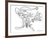 Flight on a Sweeper-Olga And Alexey Drozdov-Framed Giclee Print