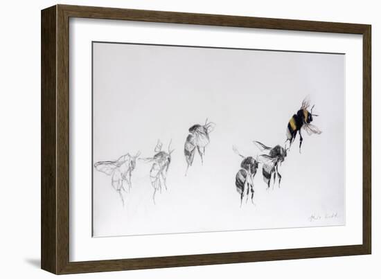 Flight pattern, 2014-Odile Kidd-Framed Giclee Print