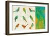 Flight Patterns I Crop-Melissa Averinos-Framed Art Print