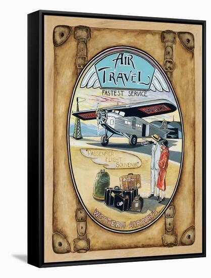 Flight Souvenir-Gregory Gorham-Framed Stretched Canvas