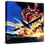 Flight Through an Inferno-Wilf Hardy-Stretched Canvas