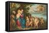Flight to Egypt by Van Dyck, Florence-null-Framed Stretched Canvas