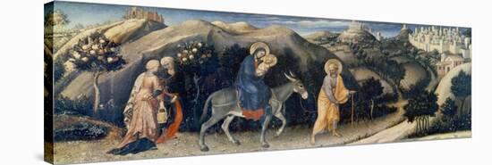 Flight to Egypt-Gentile da Fabriano-Stretched Canvas