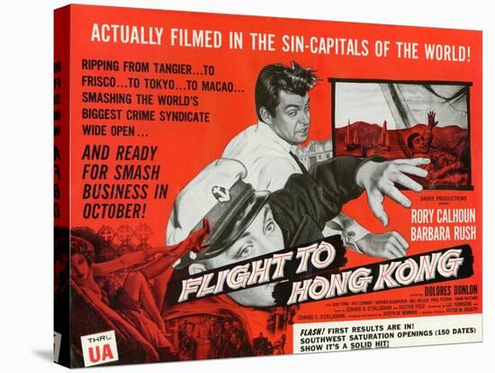 Flight to Hong Kong, 1956-null-Stretched Canvas