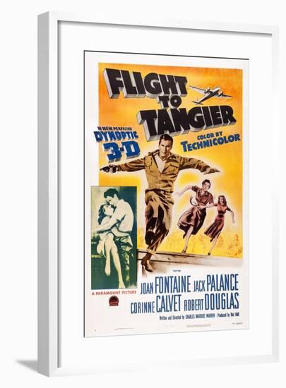 Flight to Tangier-null-Framed Art Print