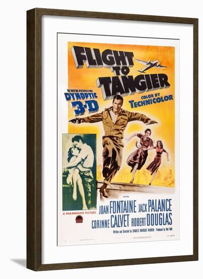 Flight to Tangier-null-Framed Art Print