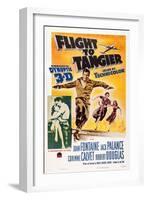 Flight to Tangier-null-Framed Art Print