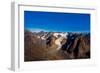 Flightseeing through peaks of Mt. Denali and the Alaskan mountain range, Alaska, USA, North America-Laura Grier-Framed Photographic Print