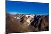 Flightseeing through peaks of Mt. Denali and the Alaskan mountain range, Alaska, USA, North America-Laura Grier-Mounted Photographic Print