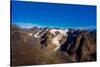 Flightseeing through peaks of Mt. Denali and the Alaskan mountain range, Alaska, USA, North America-Laura Grier-Stretched Canvas