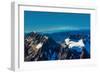 Flightseeing through peaks of Mt. Denali and the Alaskan mountain range, Alaska, USA, North America-Laura Grier-Framed Photographic Print