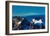 Flightseeing through peaks of Mt. Denali and the Alaskan mountain range, Alaska, USA, North America-Laura Grier-Framed Premium Photographic Print