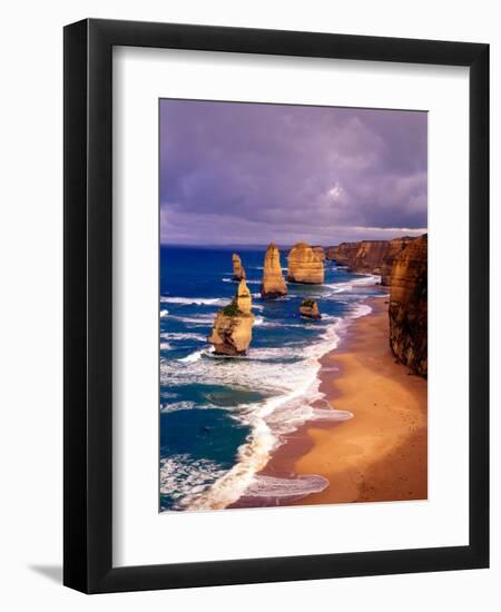 Flinders Chase National, Remarkable Rocks, Kangaroo Island, Australia-Howie Garber-Framed Photographic Print