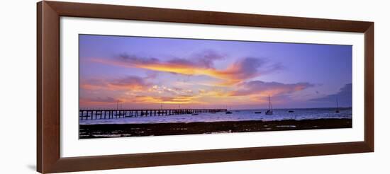 Flinders Jetty-Wayne Bradbury-Framed Photographic Print