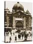 Flinders Street Station, Melbourne, Australia-null-Stretched Canvas