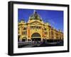 Flinders Street Station, Melbourne, Victoria, Australia-David Wall-Framed Premium Photographic Print