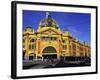 Flinders Street Station, Melbourne, Victoria, Australia-David Wall-Framed Photographic Print
