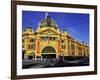 Flinders Street Station, Melbourne, Victoria, Australia-David Wall-Framed Photographic Print