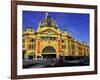 Flinders Street Station, Melbourne, Victoria, Australia-David Wall-Framed Photographic Print