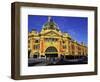 Flinders Street Station, Melbourne, Victoria, Australia-David Wall-Framed Photographic Print