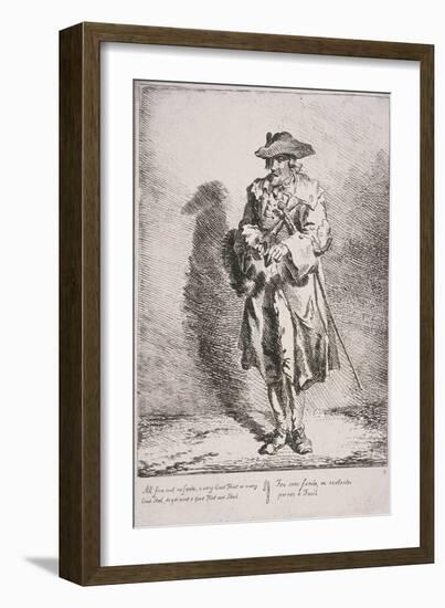 Flint and Steel Seller, Cries of London, 1760-Paul Sandby-Framed Giclee Print