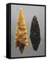 Flint Arrowheads, from Friuli-Venezia Giulia Region, Italy-null-Framed Stretched Canvas