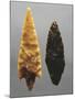 Flint Arrowheads, from Friuli-Venezia Giulia Region, Italy-null-Mounted Giclee Print