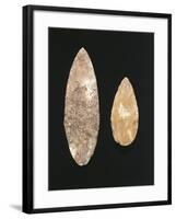 Flint Bifaces from Colombare Di Negrar-null-Framed Giclee Print