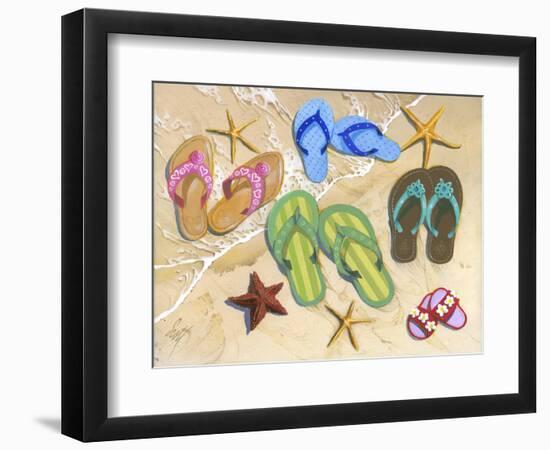 Flip-Flip Family-Scott Westmoreland-Framed Art Print