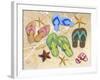 Flip-Flip Family-Scott Westmoreland-Framed Art Print