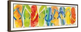 Flip Flop Collection-Mary Escobedo-Framed Premium Giclee Print