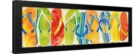 Flip Flop Collection-Mary Escobedo-Framed Art Print