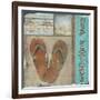 Flip Flop Days-Karen Williams-Framed Giclee Print