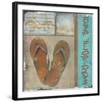 Flip Flop Days-Karen Williams-Framed Giclee Print