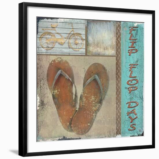 Flip Flop Days-Karen Williams-Framed Giclee Print