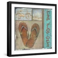 Flip Flop Days-Karen Williams-Framed Giclee Print