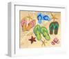 Flip Flop Family-Scott Westmoreland-Framed Art Print